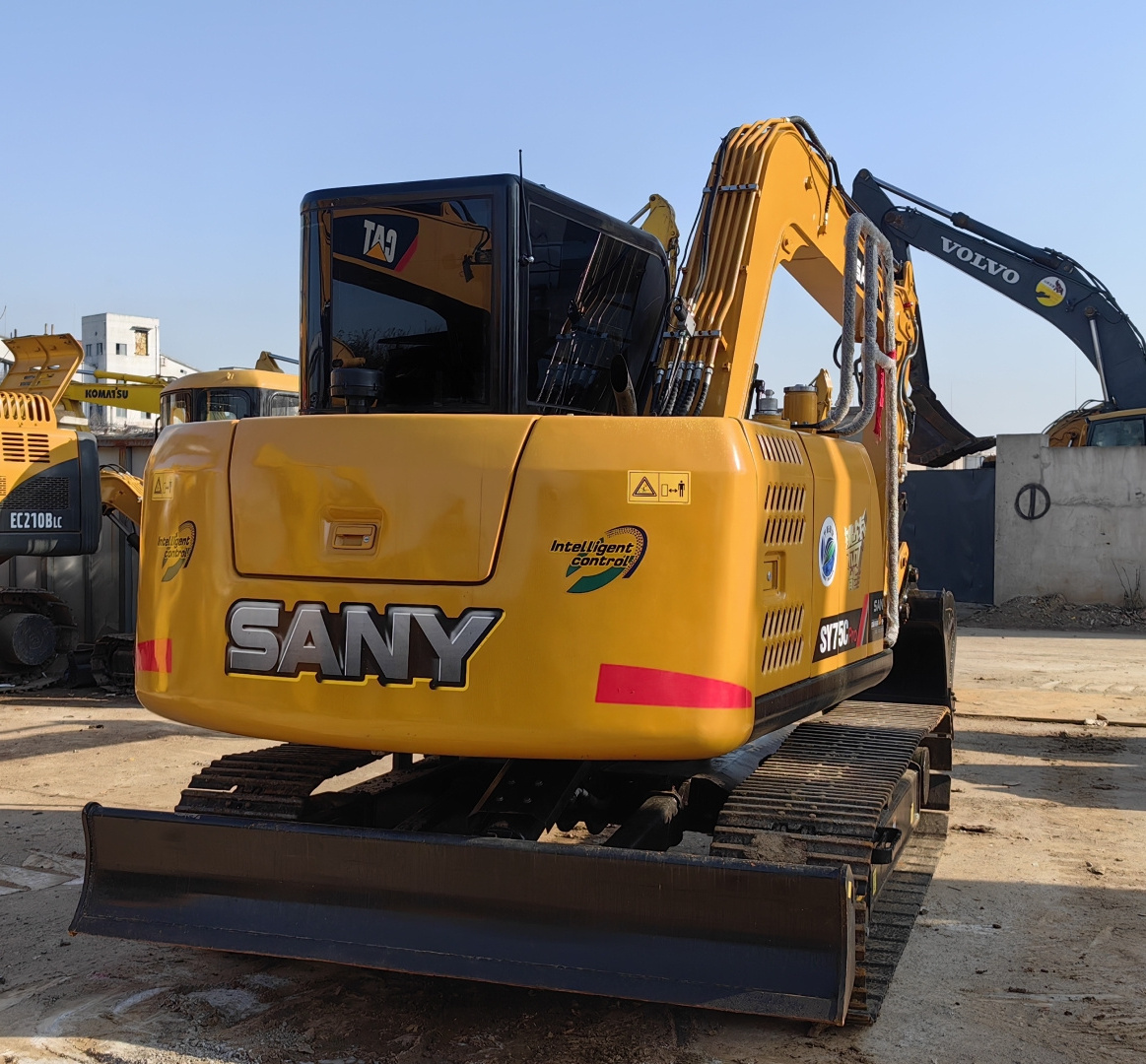 SANY SY75C Excavator 7ton Used Mini Excavator SANY SY60C/75C/95C