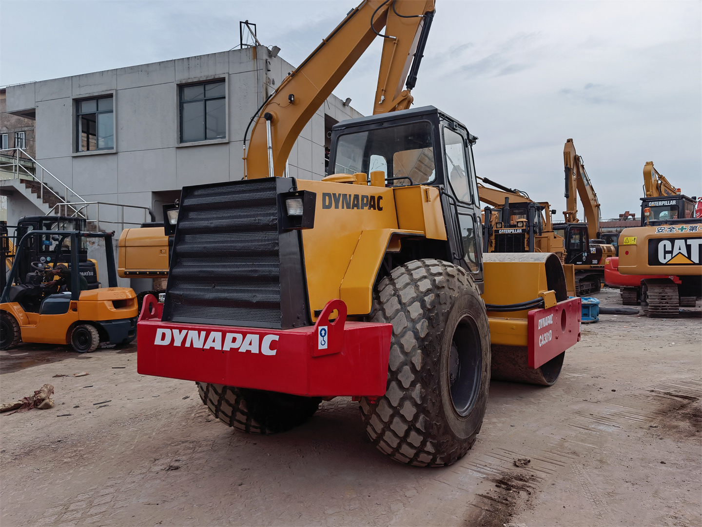 Used Dynapac Road Roller CA301D/second hand Dynapac CA30d CA25D CA251D Used Road Roller Single Drum