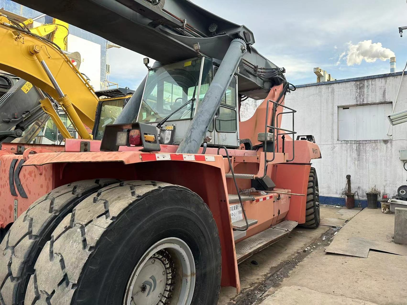 Original Kalmar container heavy forklift 45ton reach stacker forklift/Used kalmar 45t container stacker