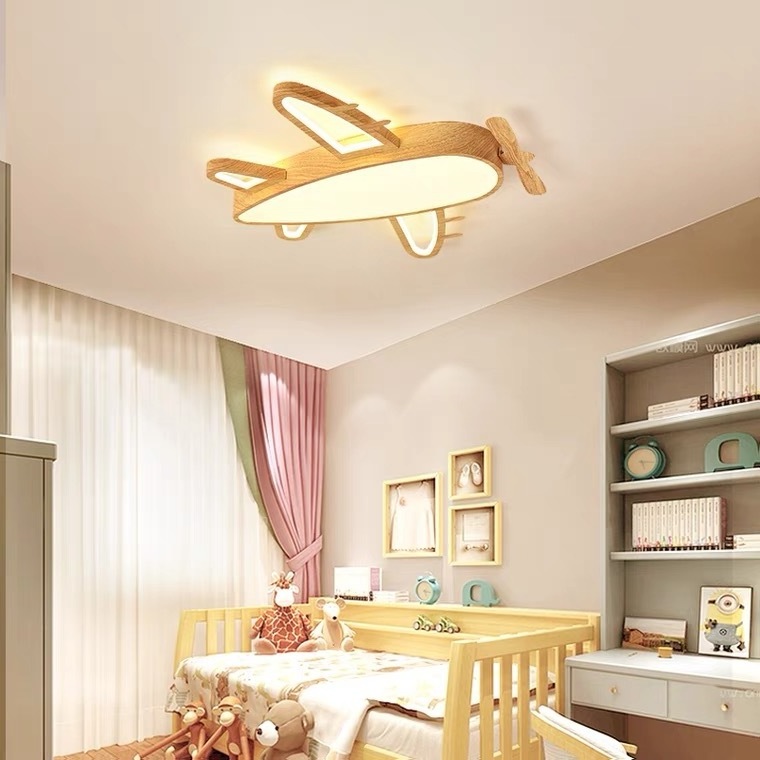 Nordic Simple LED Ceiling Lamps Butterfly Shape Pink Led Ceiling Lights for Chidren's Bedroom Living Room Decorative