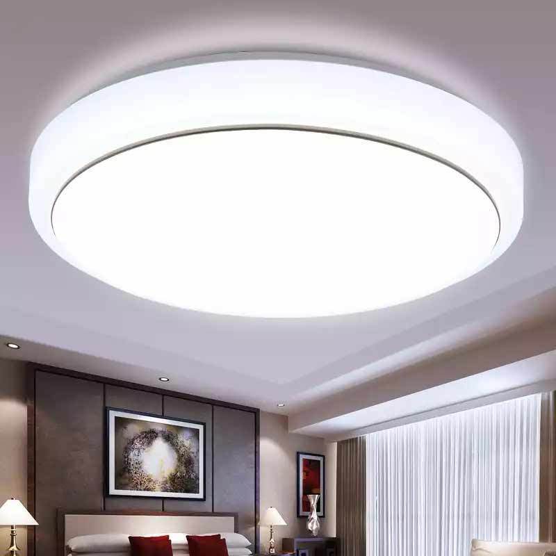 Nordic Study Absorbs Dome Light Design 12W 18W 24W 28W 36W Round color changing Europe Style Long Ceiling Chandelier Crystal