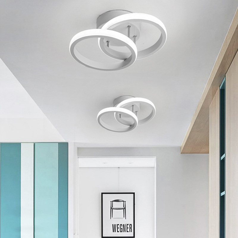 Indoor Home Decoration Led Flush Mount Round Led Ceiling Lamp Cloakroom Decorative Living Room Bedroom Modern Led Ceiling Light