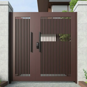 Competitive price electric automatic swing aluminium front gate