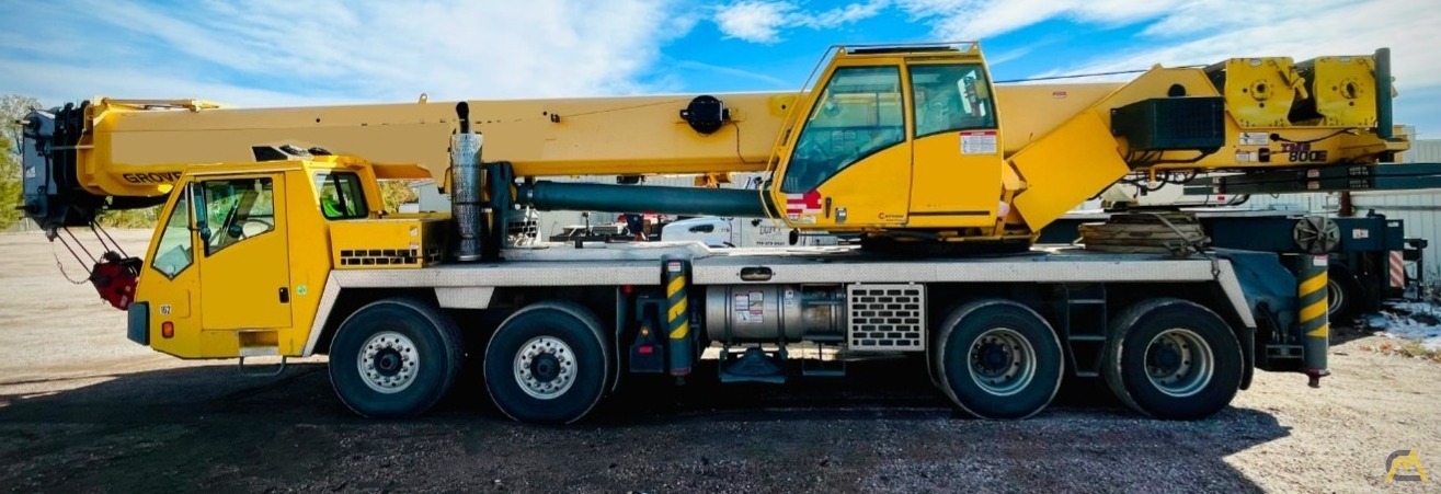 2006 Grove TMS800E Hydraulic Truck Crane; CranesList ID: 850 For Sale