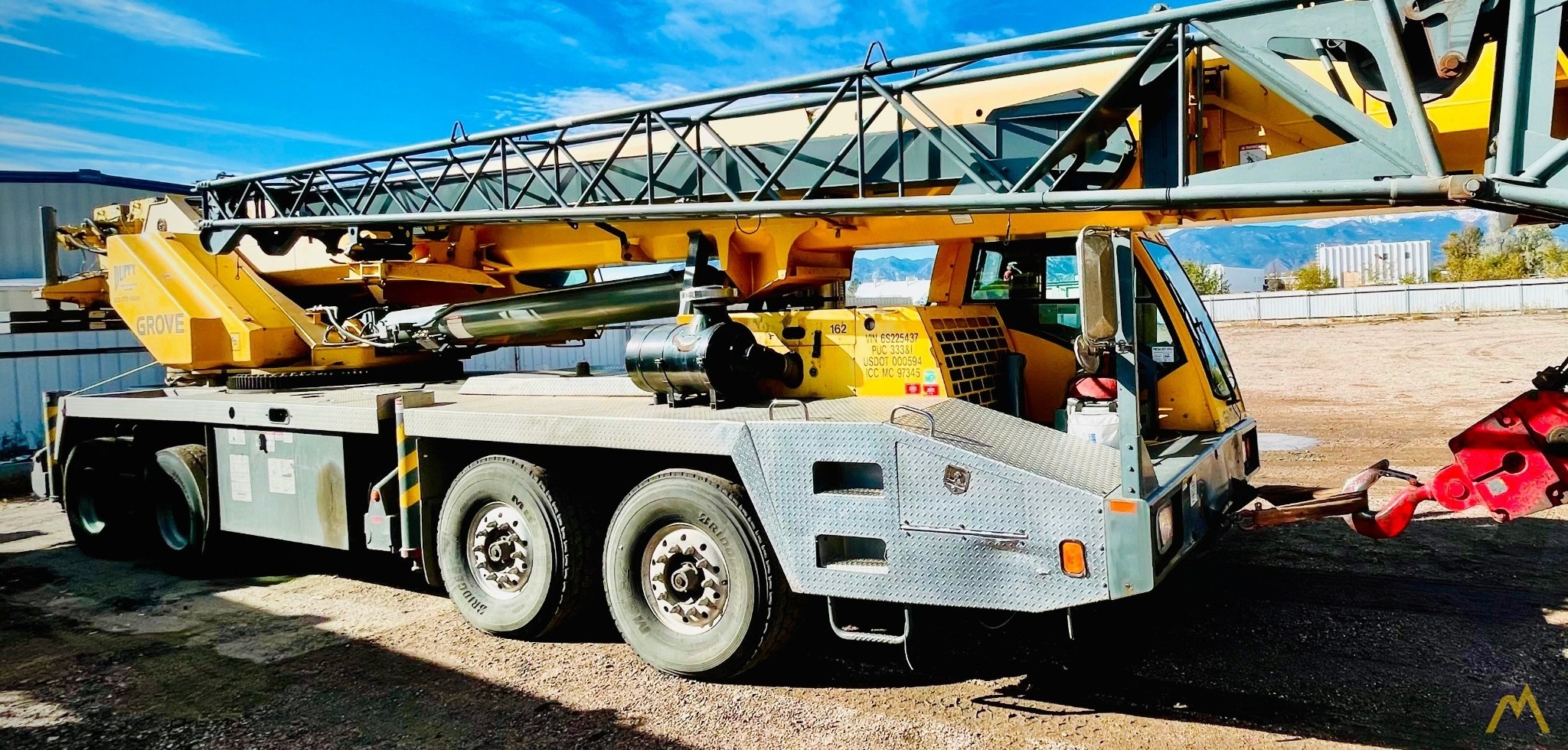 2006 Grove TMS800E Hydraulic Truck Crane; CranesList ID: 850 For Sale