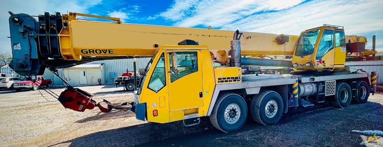 2006 Grove TMS800E Hydraulic Truck Crane; CranesList ID: 850 For Sale