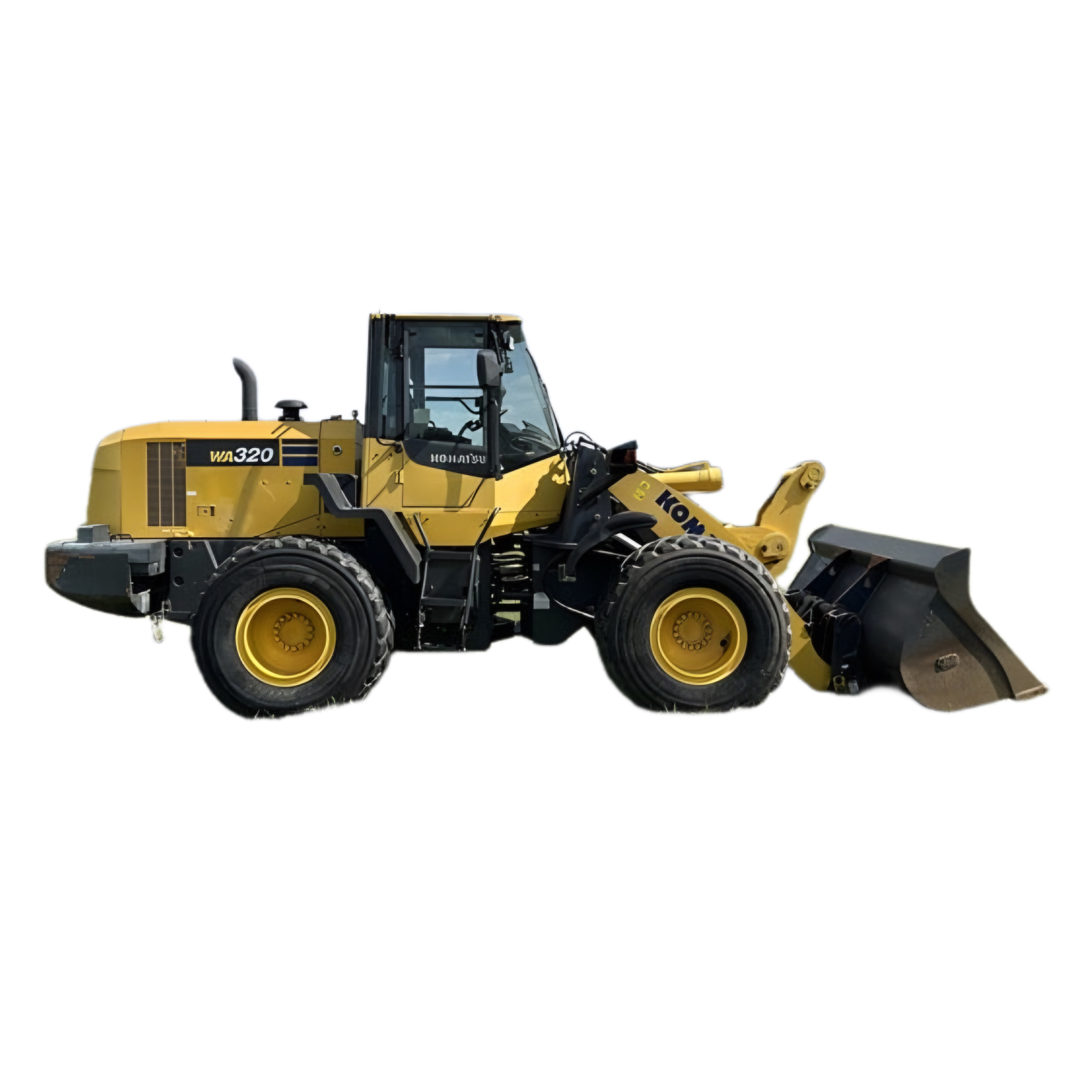 Backhoe Loader Good Condition Excellent Functional 2016 Komatsu WA320 7 Compact Diesel Engine Wheel Loader Machinery