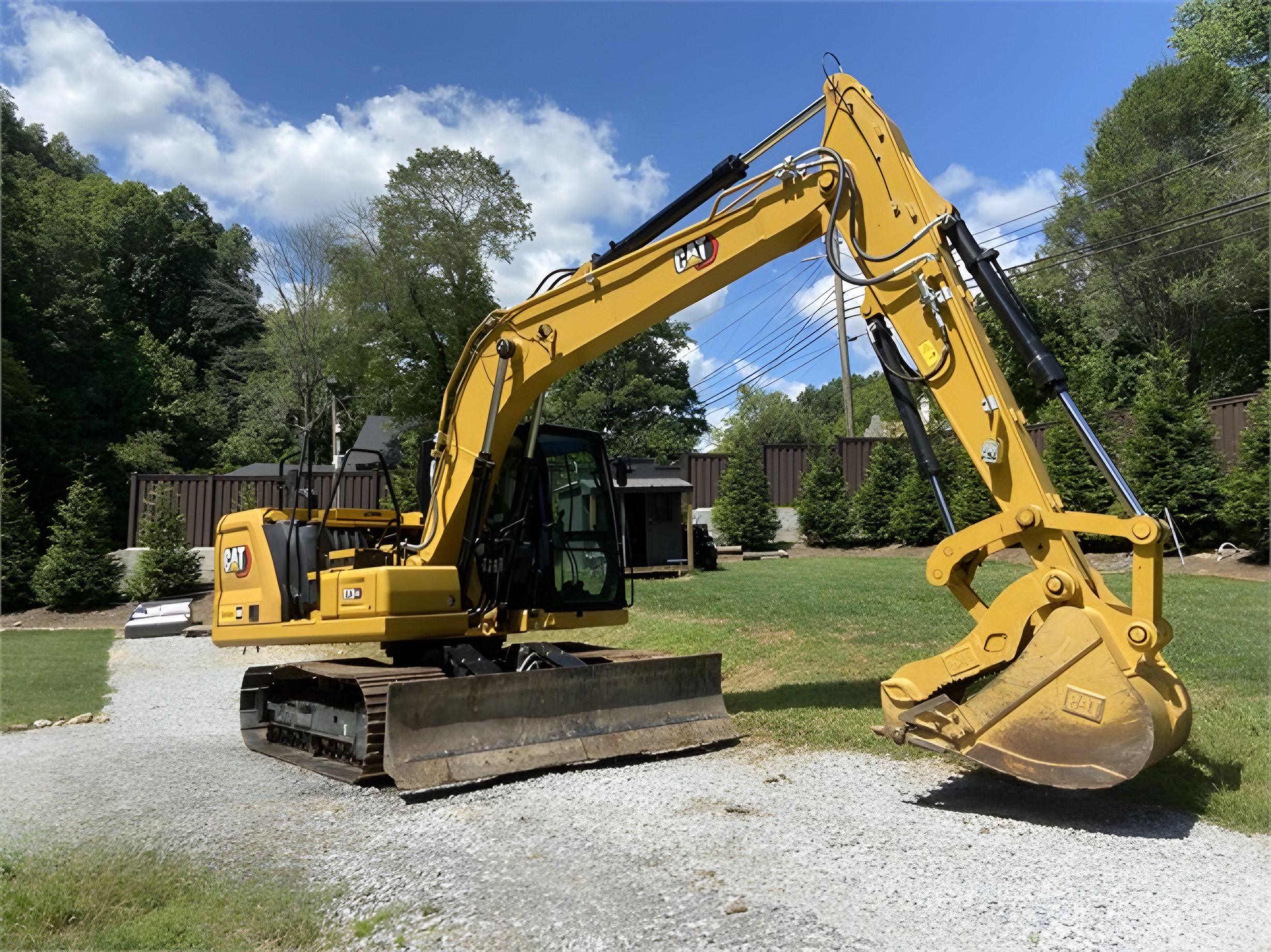 2022 Caterpillar 313GC Hot sale Earth Moving Large 13 ton Excavator Manufacturer Trend Big Crawler Excavator