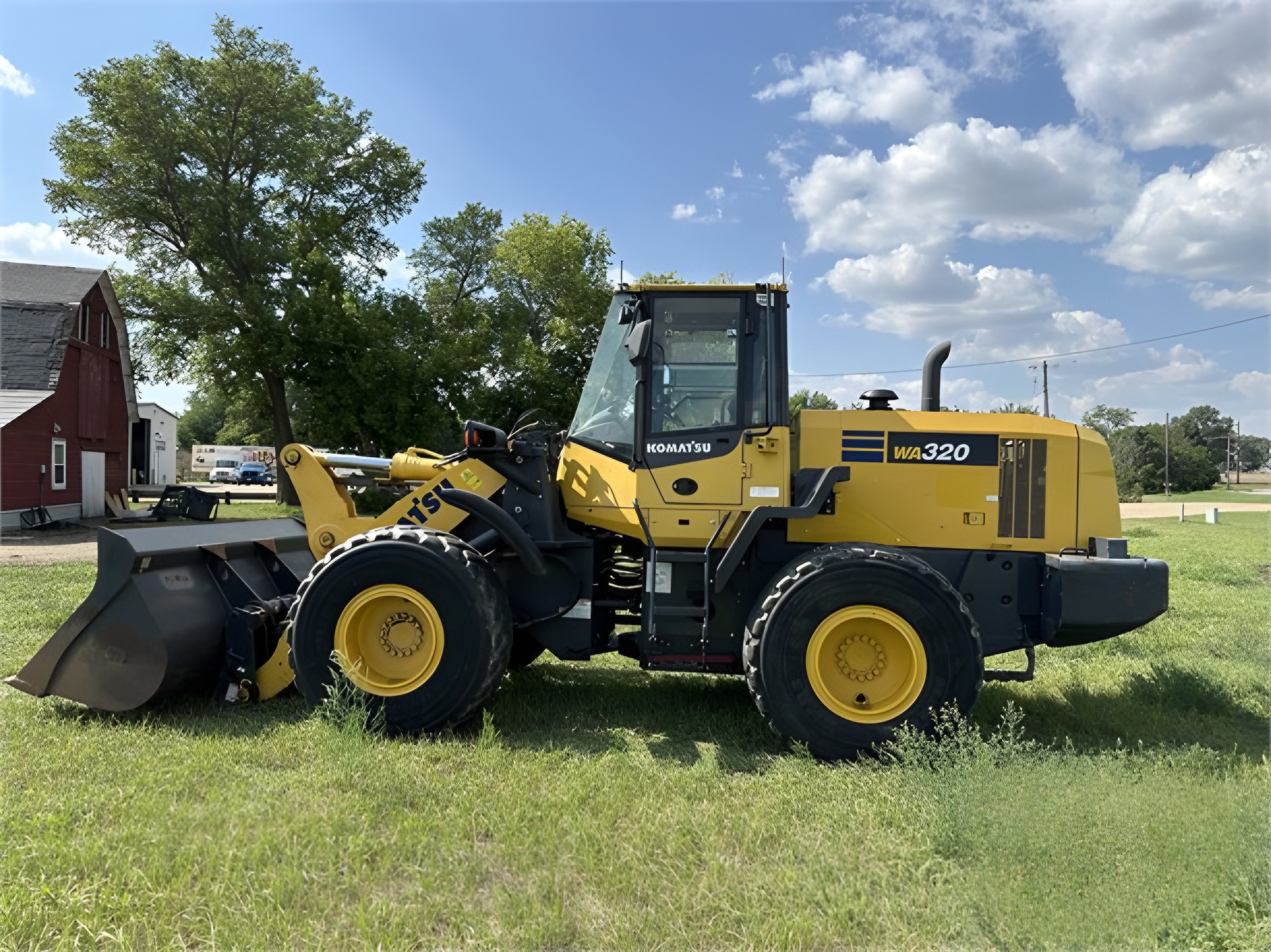 Excellent Power Good Condition Used 2016 Komatsu WA320 7 Diesel Wheel Loader