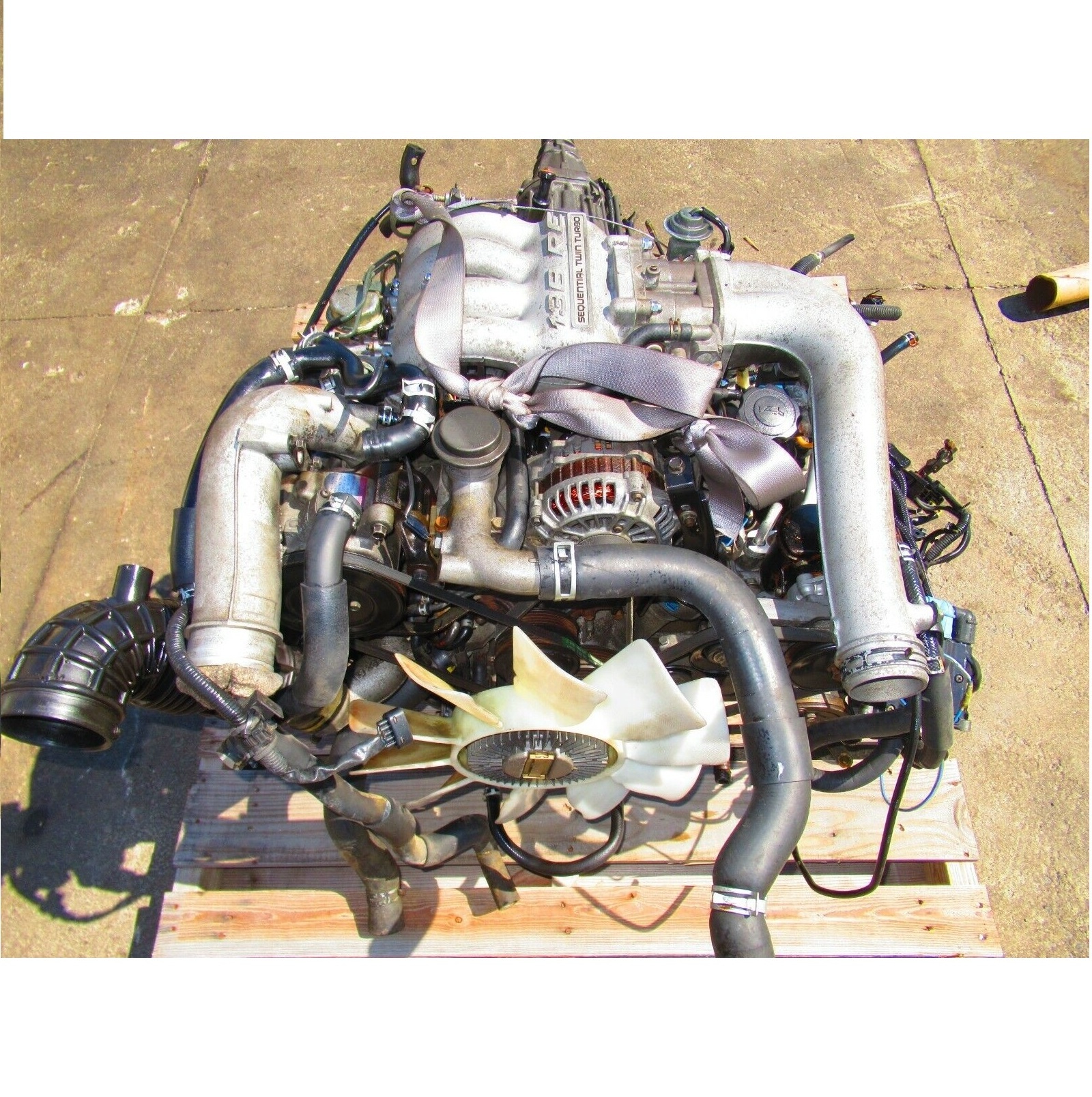 USED ROTARY ENGINE WITH GEARBOX FOR CAR MAZDA COSMO 20B 13b ROTOR AUTO TRANSMISSION AND SPARE PARTS