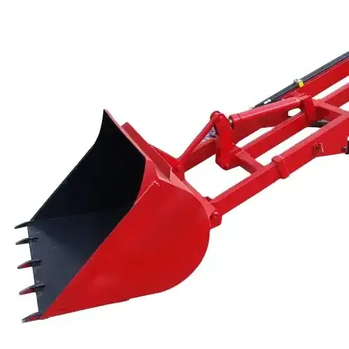 Tractor Back-Rear Loader With Raising Ram Farm Tractor Loader Grapples excavator forklift fork attachment cheap price