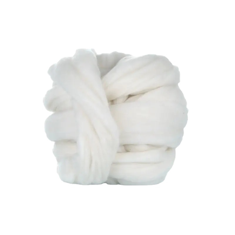 Yarn Silk Recycled Polyester 12s 14s 16s 18s 24s 34s 36s Cotton Blended Spun Yarn