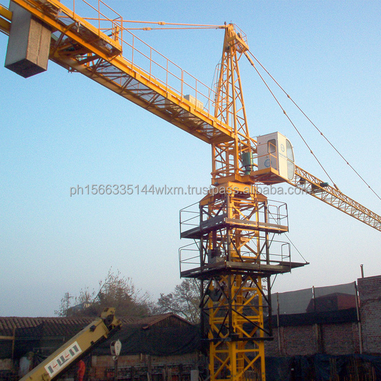 small portable mini tower crane QTZ63(5013) tower crane in Russia