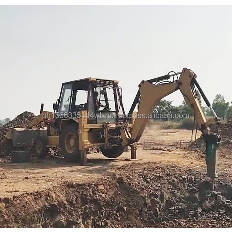 New Design Earth-Moving Machinery Cheap New Used Small Mini Towable Backhoe Loader Excavator