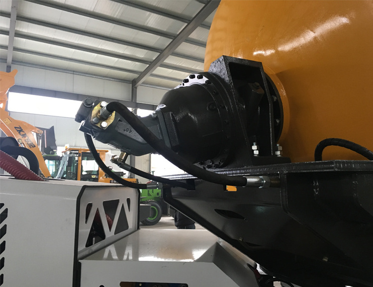 Small self loading concrete mixer truck cement concrete mixer mobile concrete mixer with self loading from china