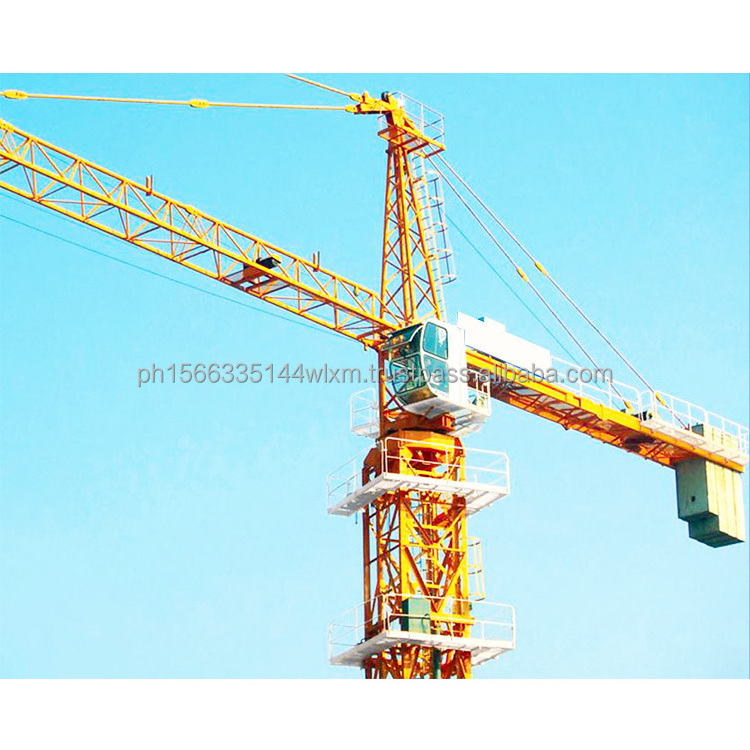 small portable mini tower crane QTZ63(5013) tower crane in Russia