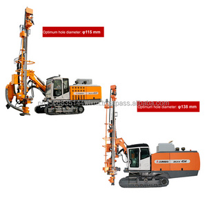 mini dth surface horizontal automatic rotary crawler mining drill rig exploration mining