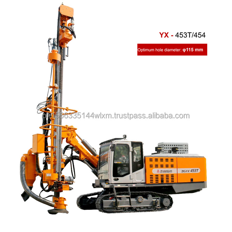 mini dth surface horizontal automatic rotary crawler mining drill rig exploration mining