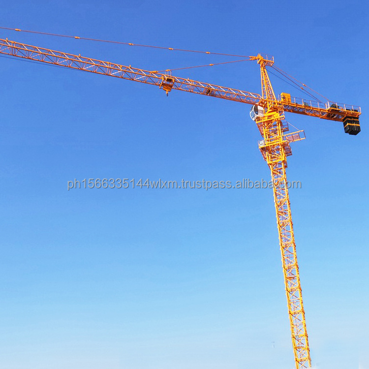 small portable mini tower crane QTZ63(5013) tower crane in Russia