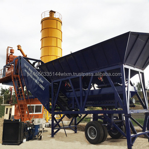 Factory price precast concrete batching plant mixing mobile concrete batching plant in myanmar