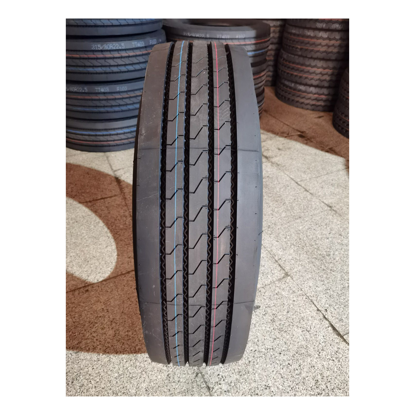 New Arrival Heavy Duty Truck Drive Pattern Tire 11r22.4 Made In Thailand Lowest Price Truck Tyre