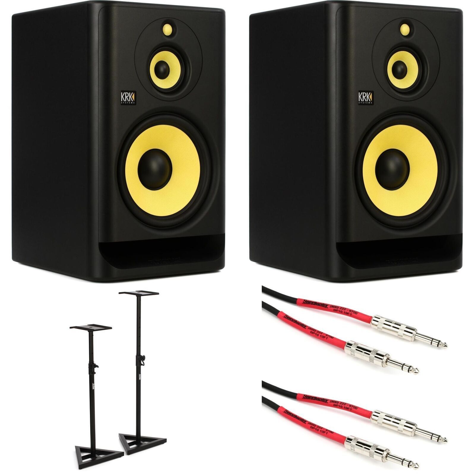 HOT SALES KRK ROKIT 10-3 G4 10 3-way Powered Studio Monitor Single