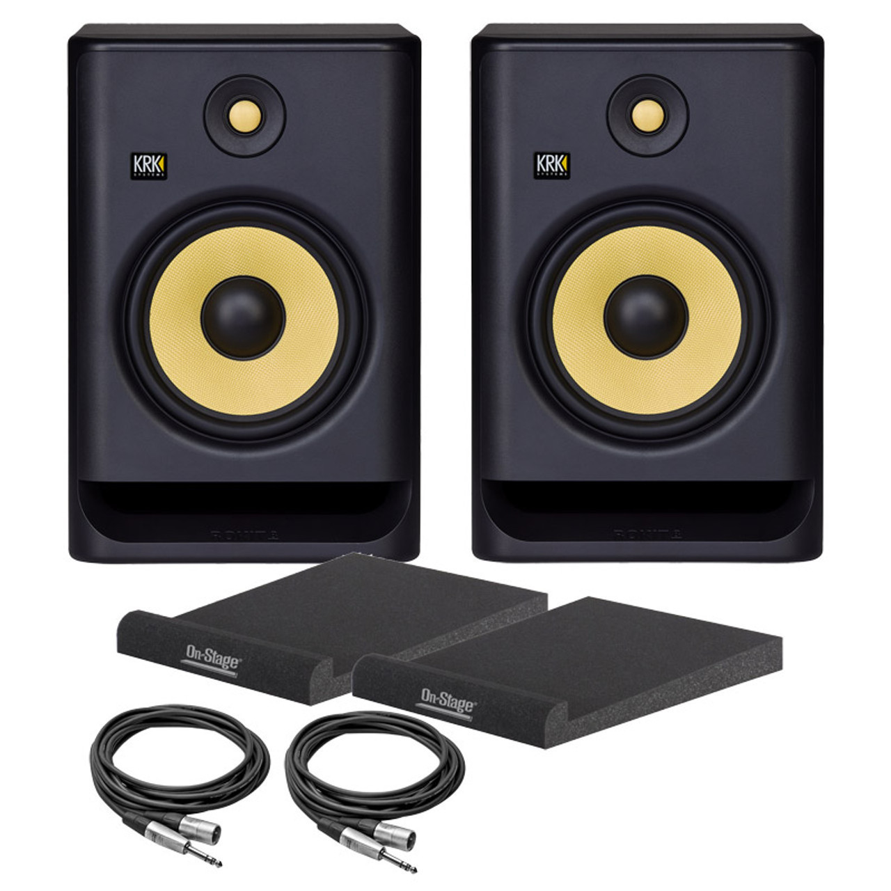 HOT SALES KRK ROKIT 10-3 G4 10 3-way Powered Studio Monitor Single