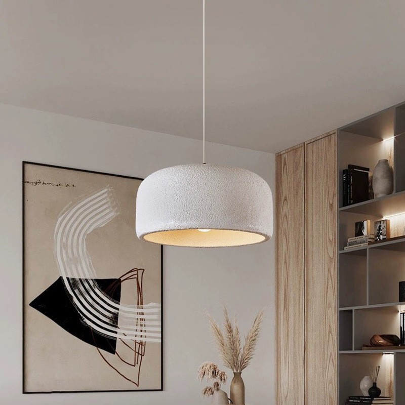 Japanese Style Wabi Sabi Chandelier Living Room Restaurant Ceiling Lamp Nordic Design Resin Hanging Lamps Resin Pendant Light