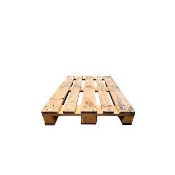 Plastic Euro Pallet With 6 Runners Single Faced Design For Sale  Wholesale Pallet Prices Single Face Plastic Blue Style