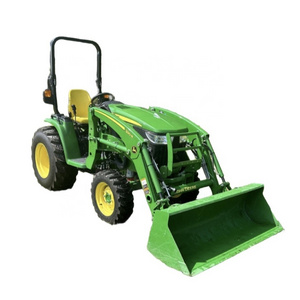 Affordable 2023 JD 3046R Compact Utility Farm Tractor E-Hydro MFWD 46 Hp, Turbocharged 3 Cylinder Diesel Engine