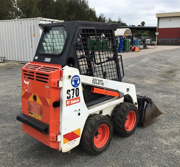 Whole Sales BOBCATS Model Number S70 Skid Steer Wheel Backhoe Loader for Sale Front Tractor 1200 Kg for Sale