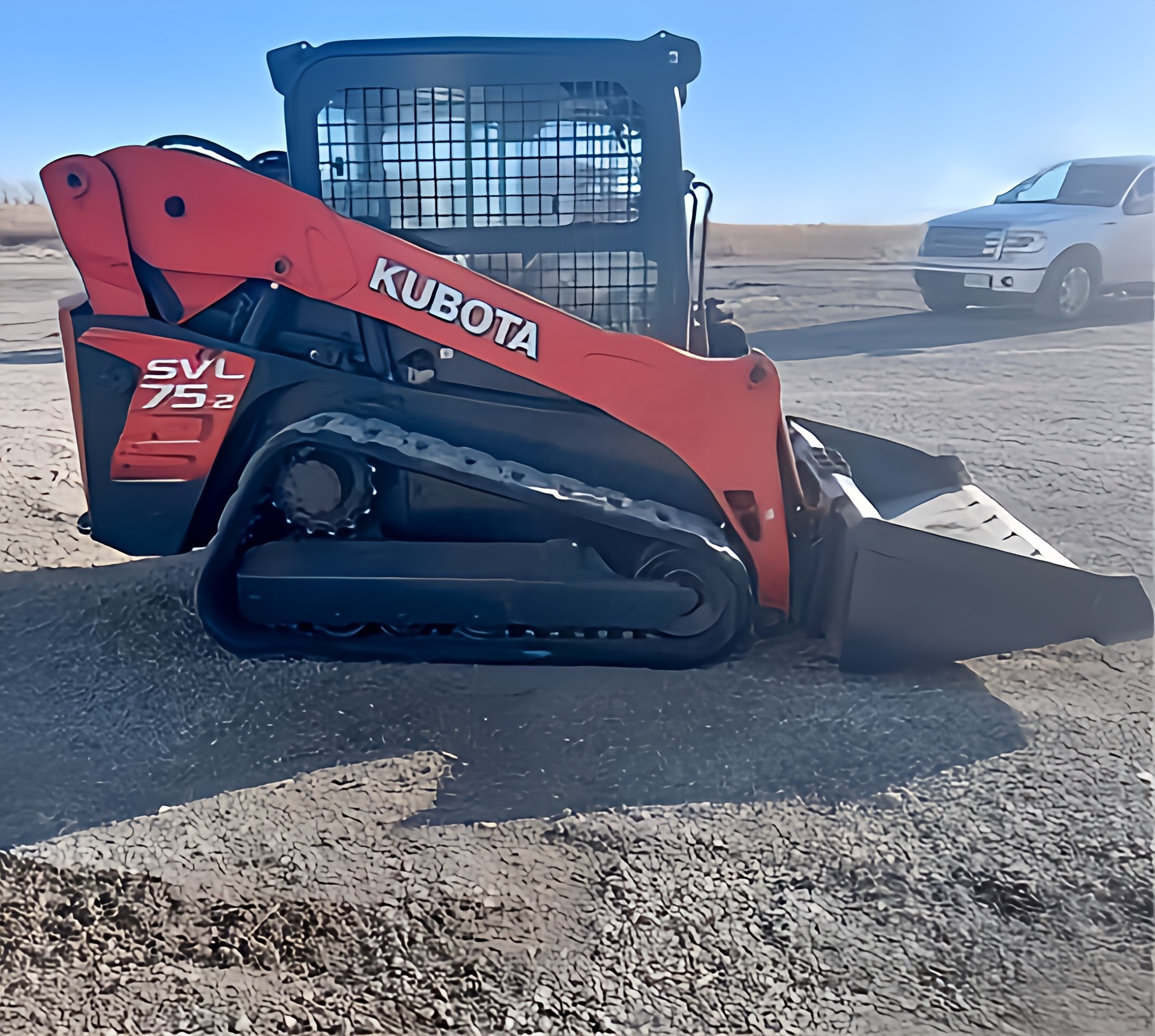 Used Kubota SVL 75-2 Crawler Skid Steer Loader with Bucket in Great Condition Ready to Ship