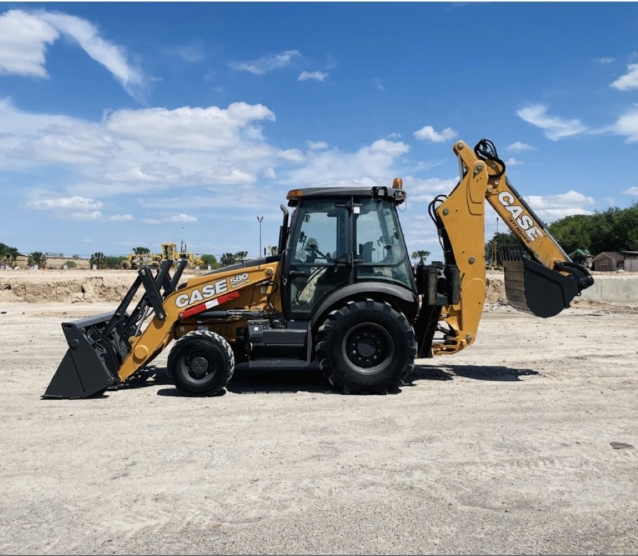 Hot Sale 2018 Case 580SN Backhoe Loader with 4 in 1 Bucket 90 Hp Enclosed Cab Heat/ AC Two Speed Ready to Work