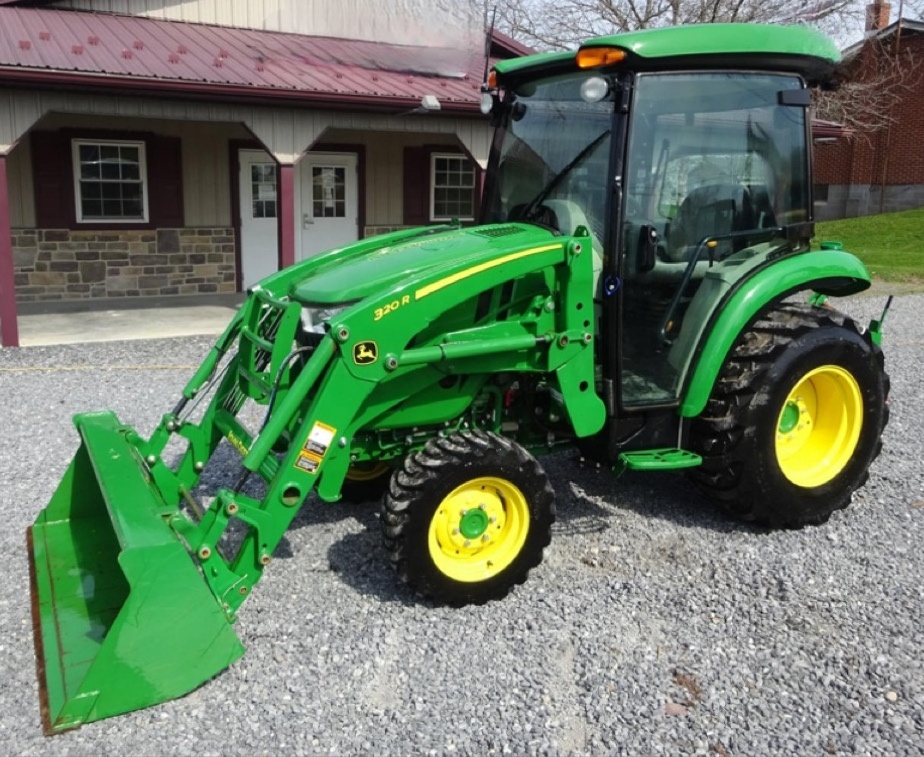 Fully Inspected Affordable 4x4 JD 3039R Farm Tractor Loader with JD Quick Attach Bucket 3-Point Hitch 540 PTO E-Hydro