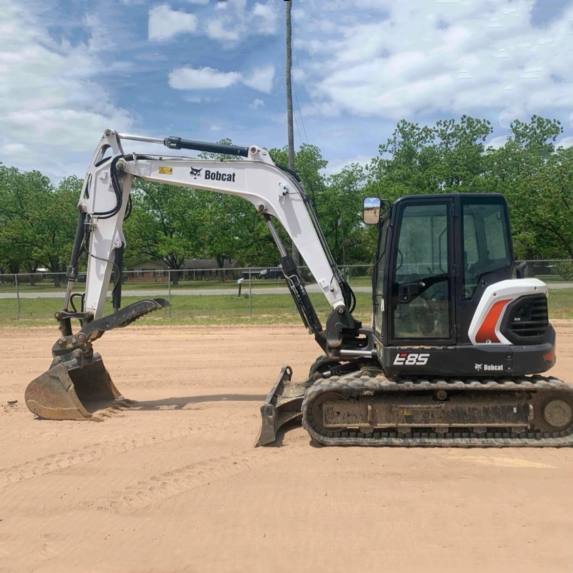 Fully Inspected Lightly Used Bobcat Excavator Bobcat E85 Mini Digger Excavator 65 Horsepower Diesel Engine For Sale