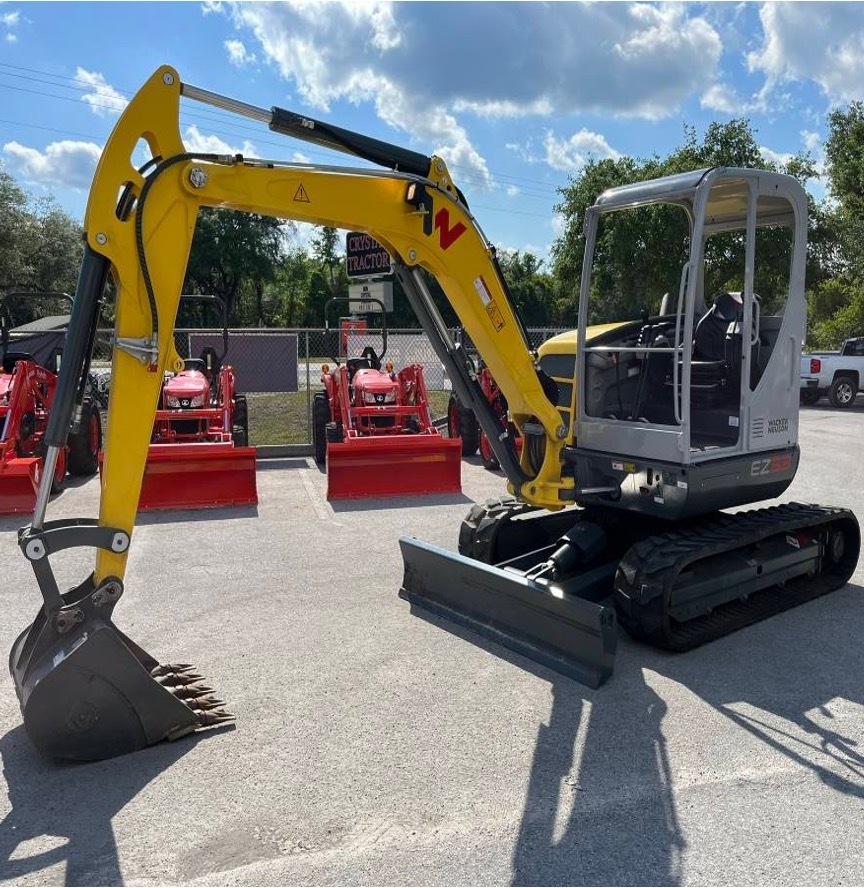 High Quality Fairly Used Construction Machinery 2022 Wacker Neuson Excavators EZ 53 7 Ton For Sale