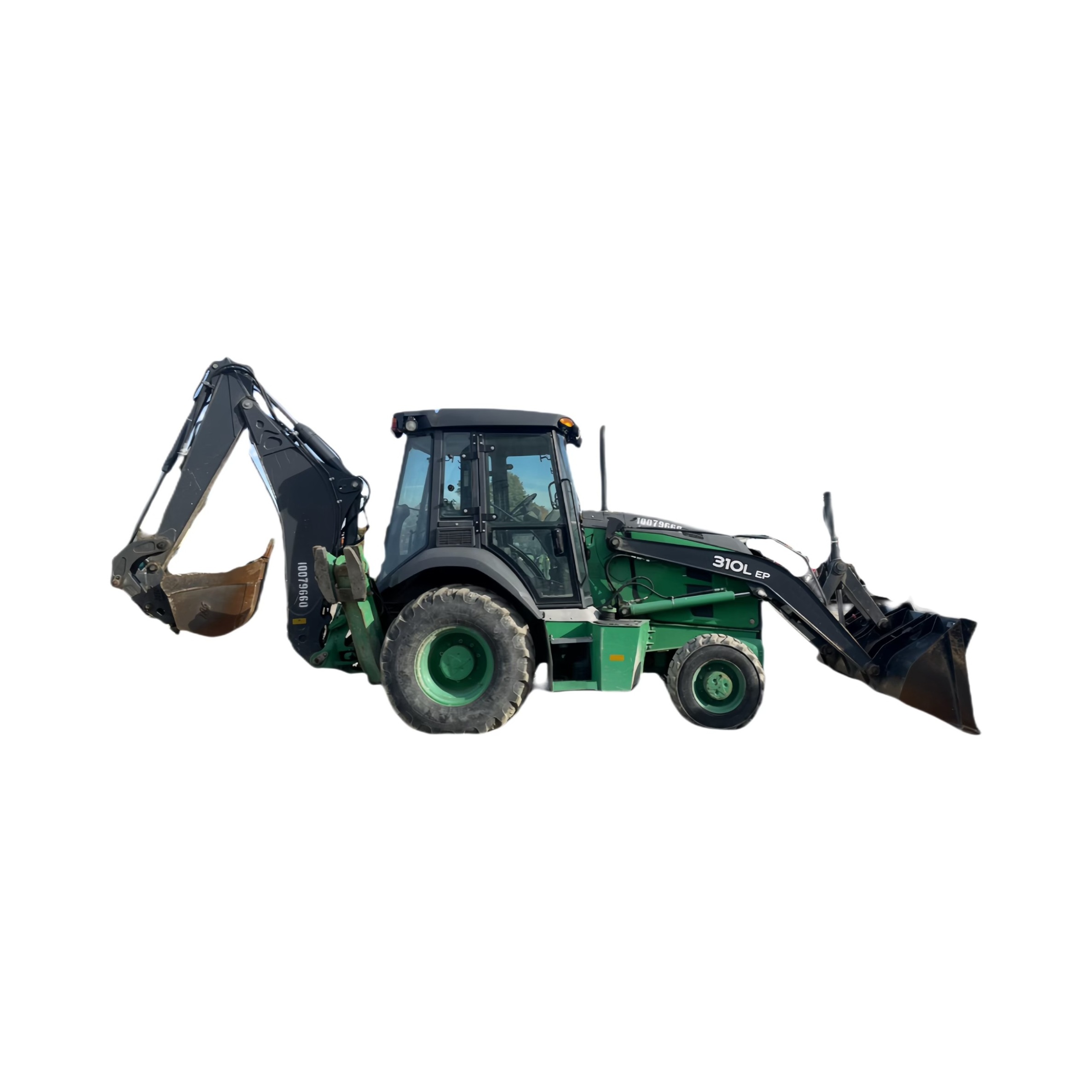 Gently Used Low Hour EPA 4WD Loader Backhoe Deere 310L Ready To Ship to USA Canada Australia