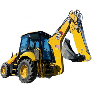 Best Deal Close to New Powerful 4WD 2022 CAT 415 Loader Backhoe with High Performance and Serviceability Ready to Ship