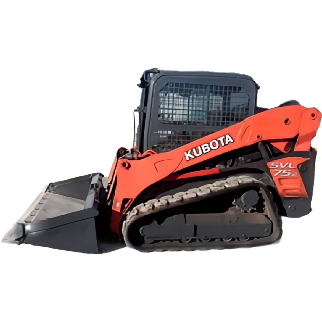 Used Kubota SVL 75-2 Crawler Skid Steer Loader with Bucket in Great Condition Ready to Ship