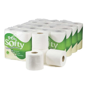 Toilet Tissue Paper Rolls 1,2,3,4 ply Material 100% Virgin Wood Pulp / Core / Coreless / OEM Available