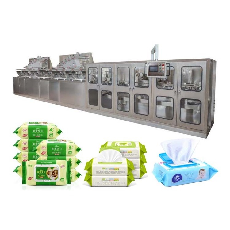 Automatic Making Wet Wipes Production Line Baby Wet Wipes Making Machine 5-year warranty