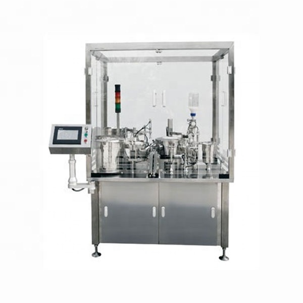 Small capacity fully automatic prefilled syringe machine for  gel,  liquid product filling