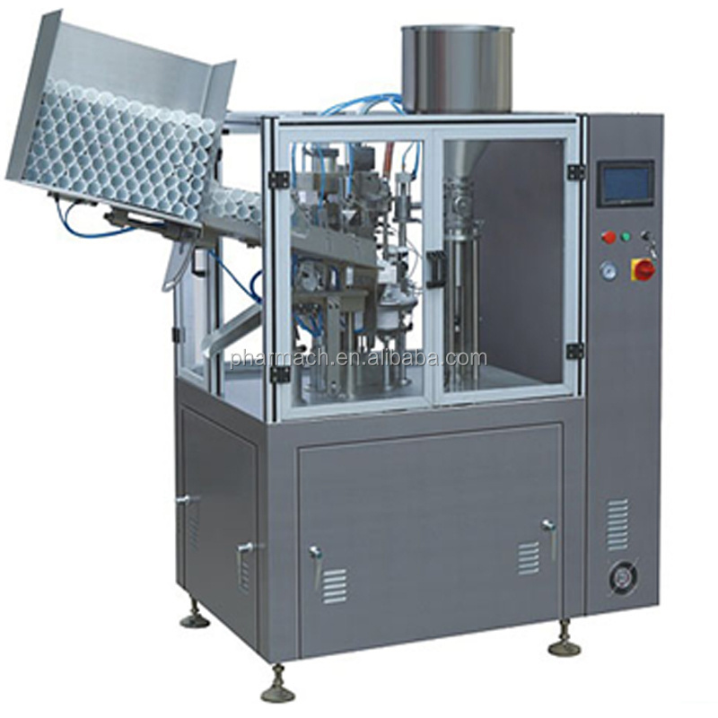 hot sale NF-60 automatic plastic tube filling sealing machine for cosmetic and cream product