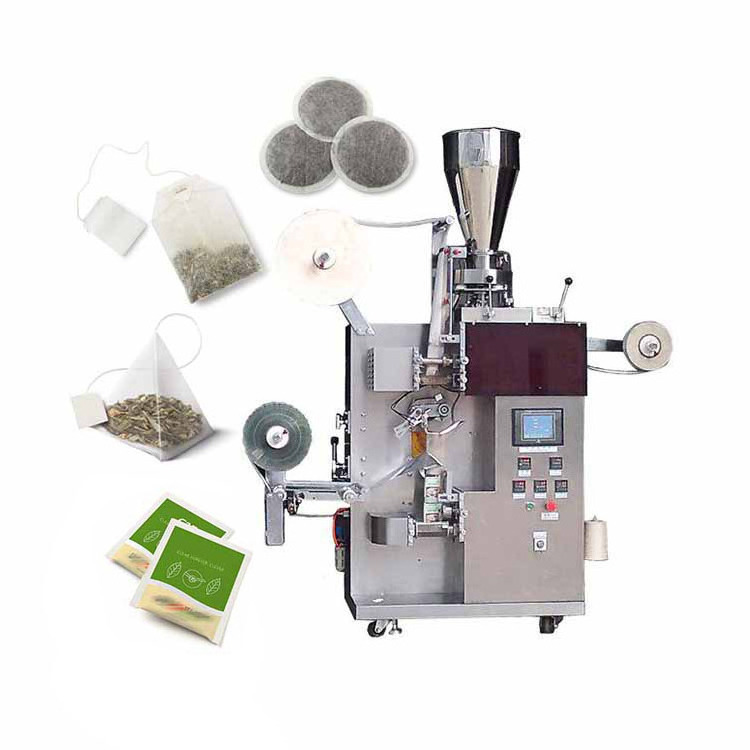 Automatic Triangle Pyramids Tea Bag Packing Machine Nylon Silk Tea Bag Packing Machine Herbal Leaf Teabag Packaging Machine