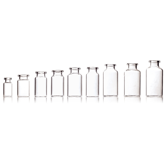 tubular glass vial  clear injection vials made of borosilicate glass tubing