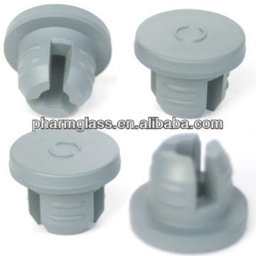 rubber stopper lyophilization closures for injection vials standard size 20mm 20-D3 butyl rubber stoppers