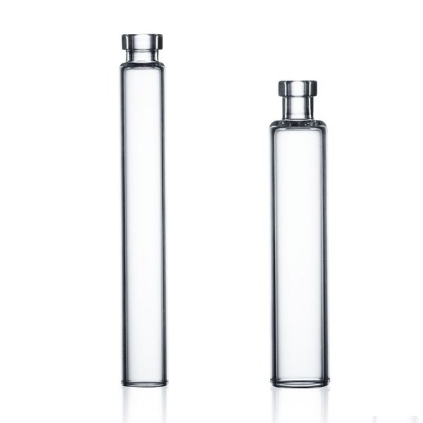 1.5ml 1.8ml 3ml Transparent Medical Empty Disposable Glass Cartridge pharmaceutical use