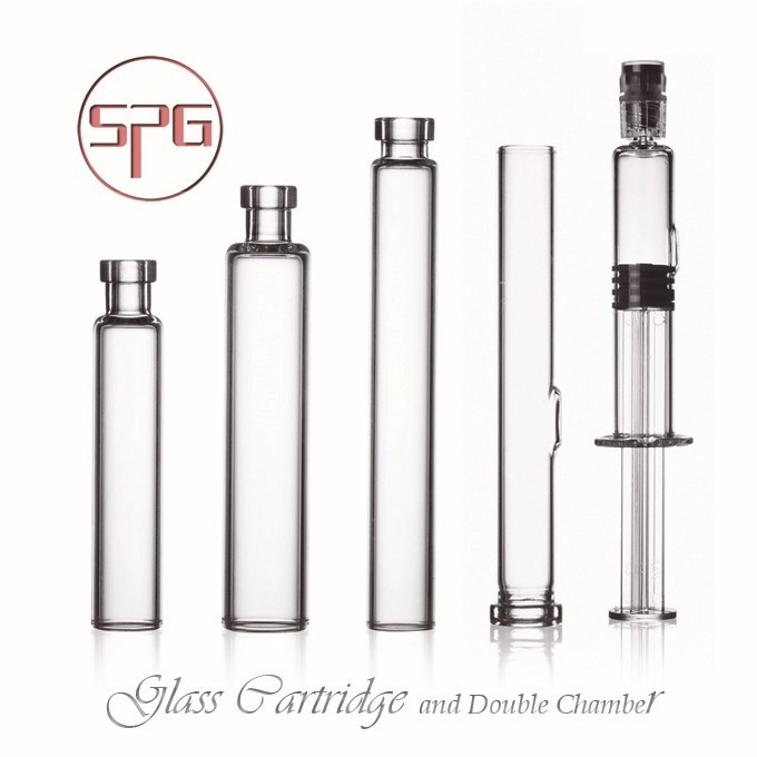 1.5ml 1.8ml 3ml Transparent Medical Empty Disposable Glass Cartridge pharmaceutical use