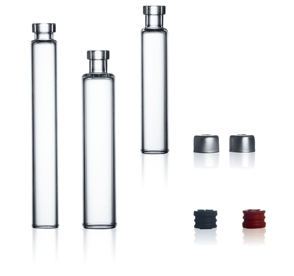 1.5ml 1.8ml 3ml Transparent Medical Empty Disposable Glass Cartridge pharmaceutical use