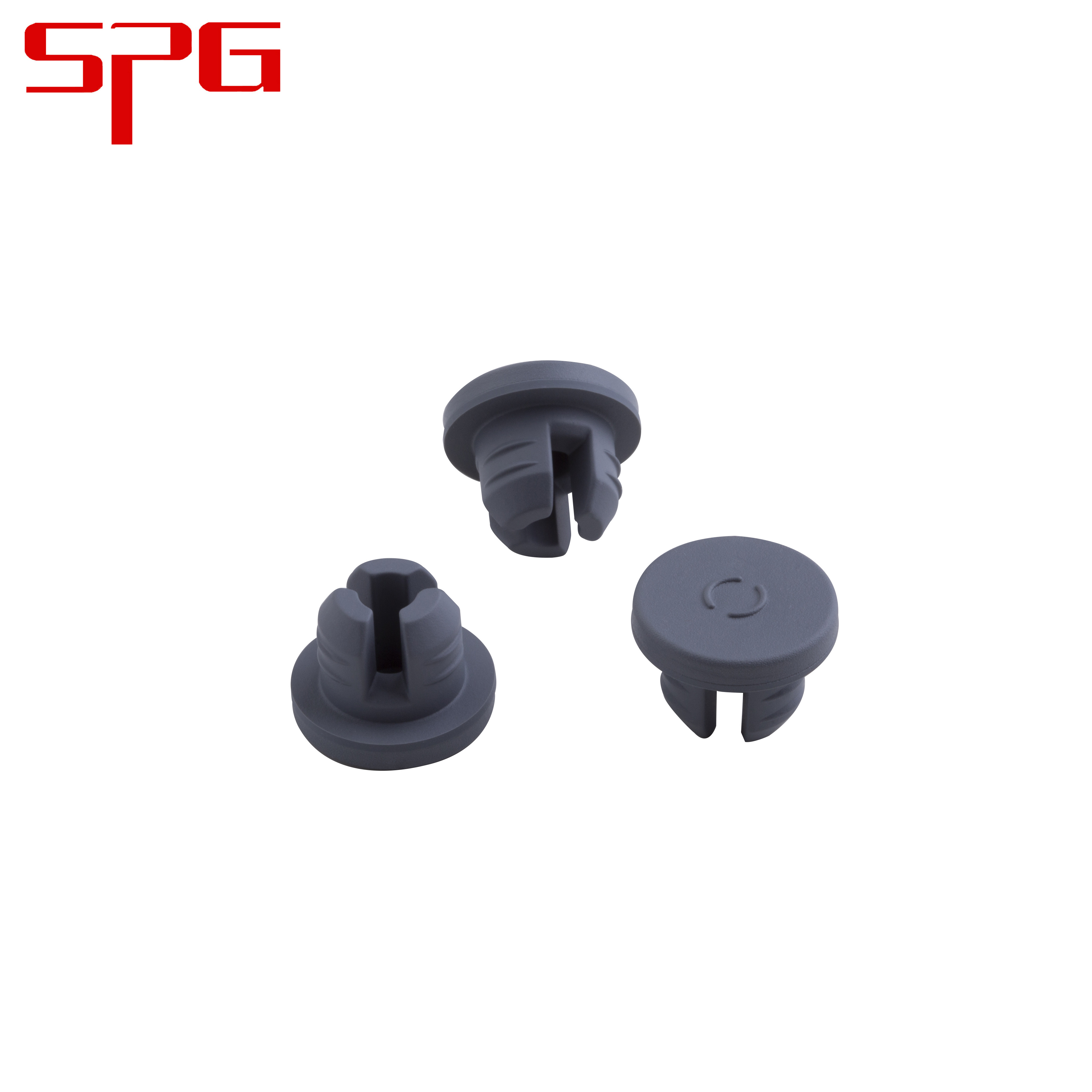 rubber stopper lyophilization closures for injection vials standard size 20mm 20-D3 butyl rubber stoppers